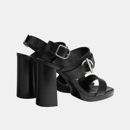 Keen 90 High Heel Sandal in Calfskin