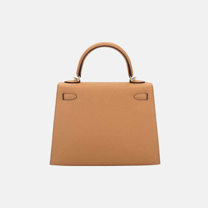 Kelly 25 Epsom Sellier Biscuit GHW