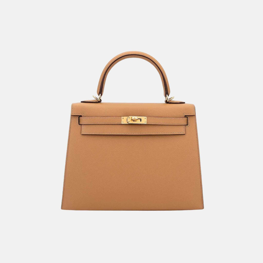 Kelly 25 Epsom Sellier Biscuit GHW