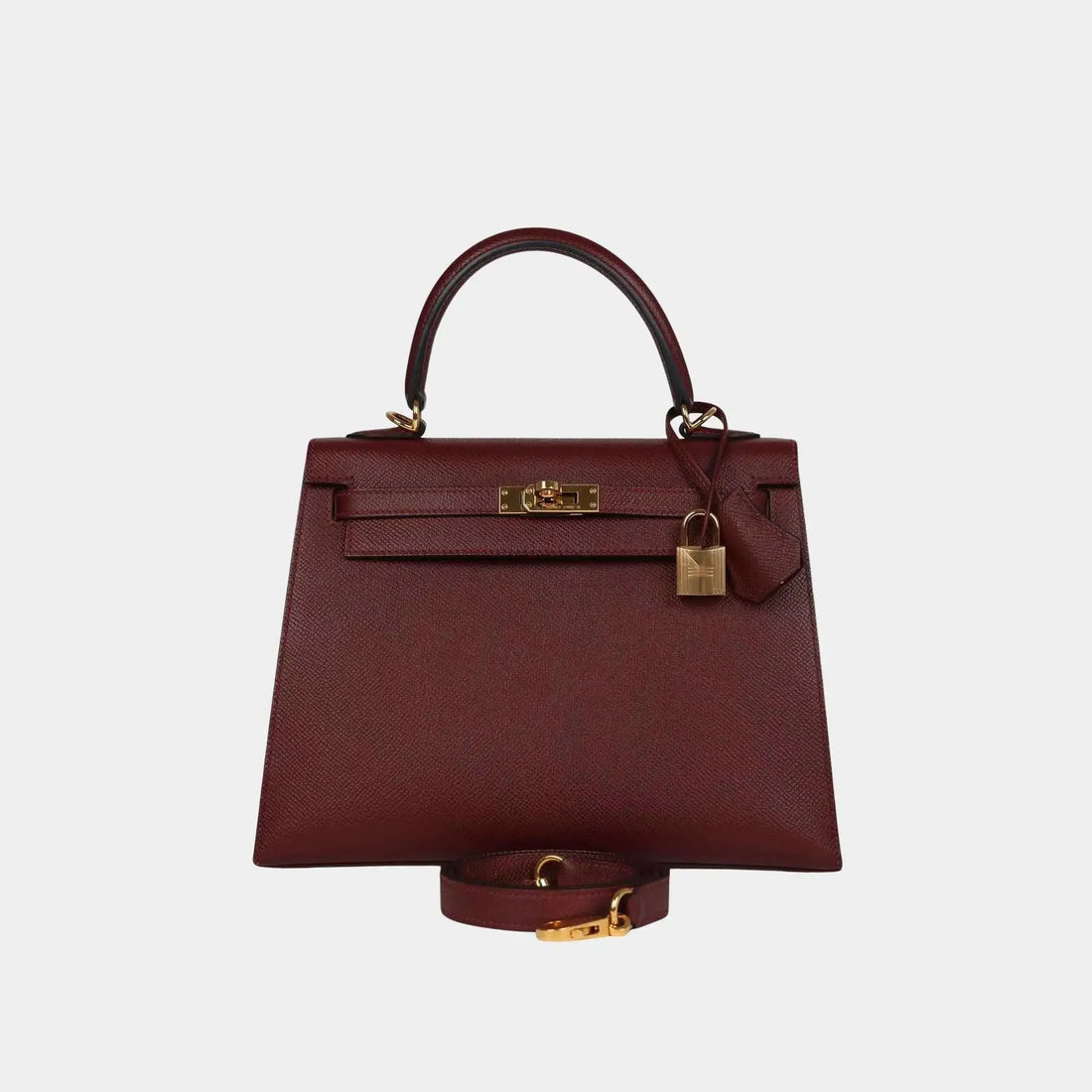 Kelly 25 Espom Rouge H
