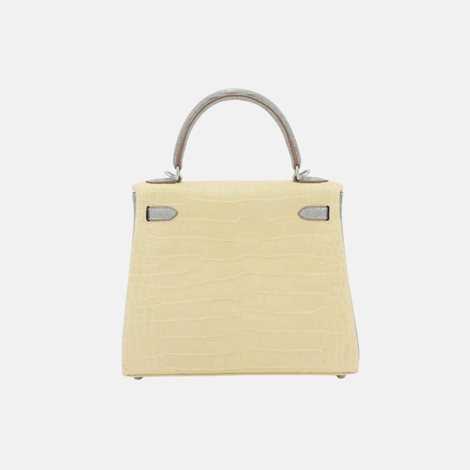 Kelly 25 HSS Alligator Vanille/Gris Perle BPHW