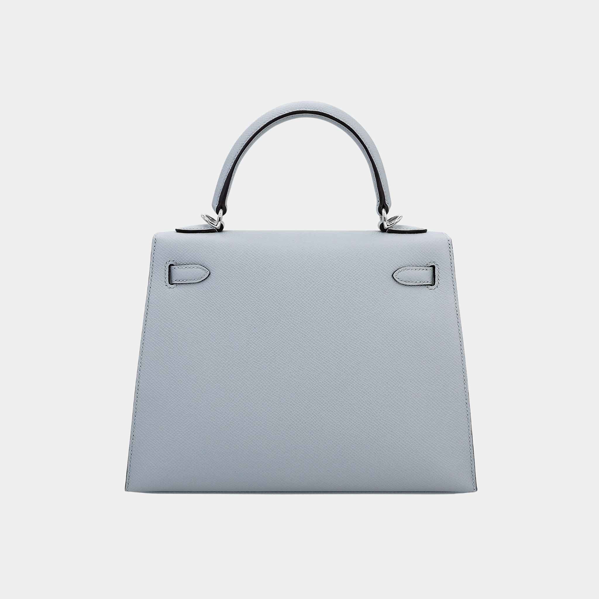 Kelly 25 HSS Verso Epsom Bleu Glacier/Bleu Electrique PHW