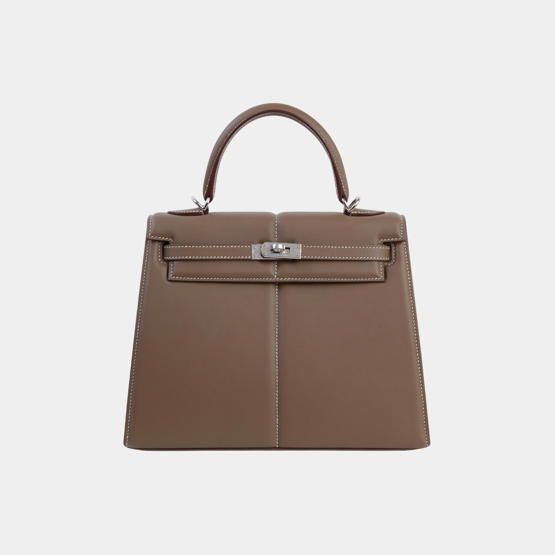 Kelly 25 Swift Padded Sellier Etoupe PHW