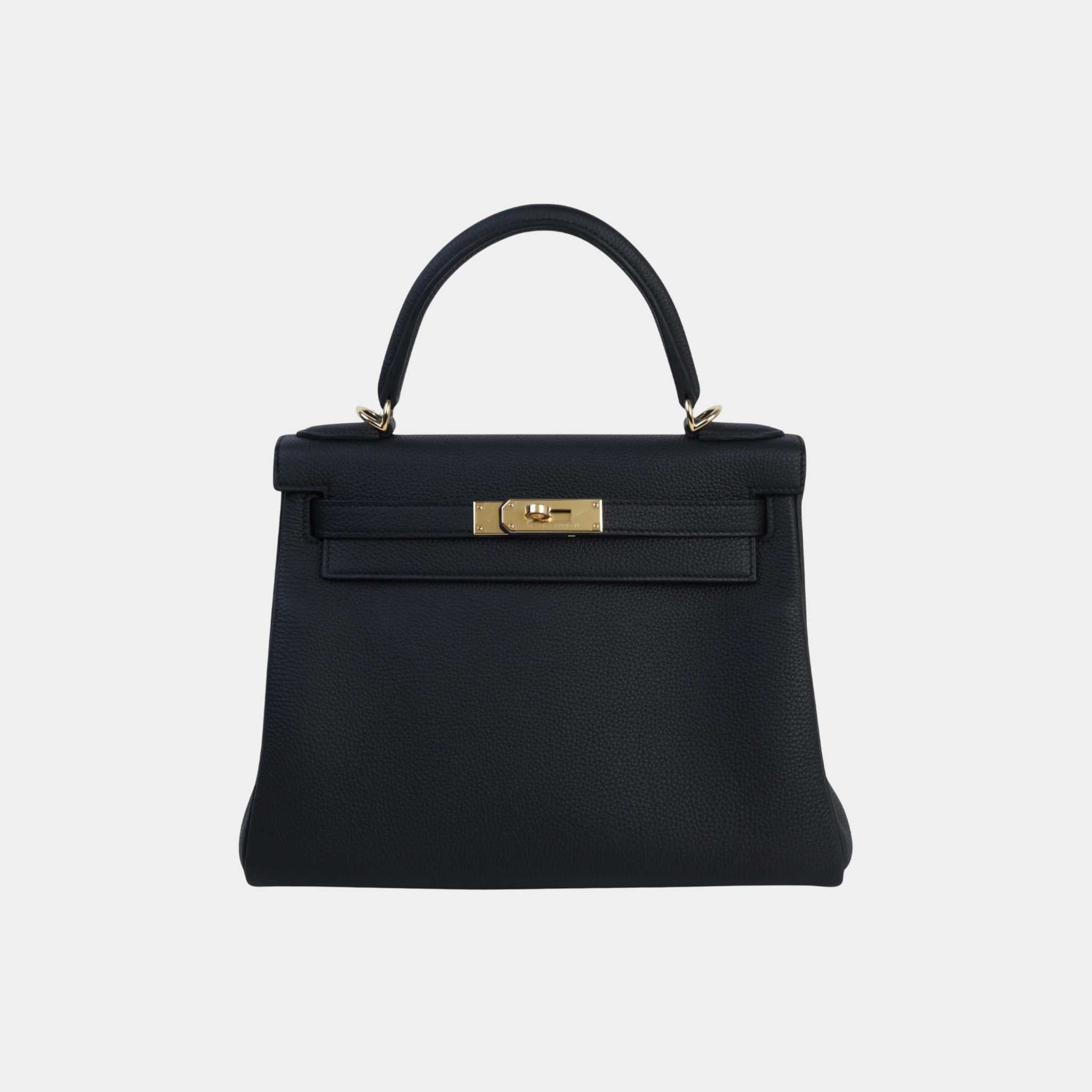Kelly 28 Togo Black GHW