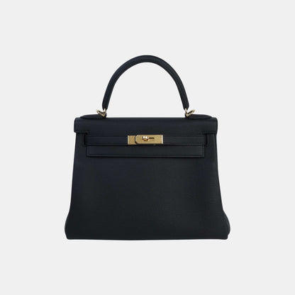 Kelly 28 Togo Black GHW