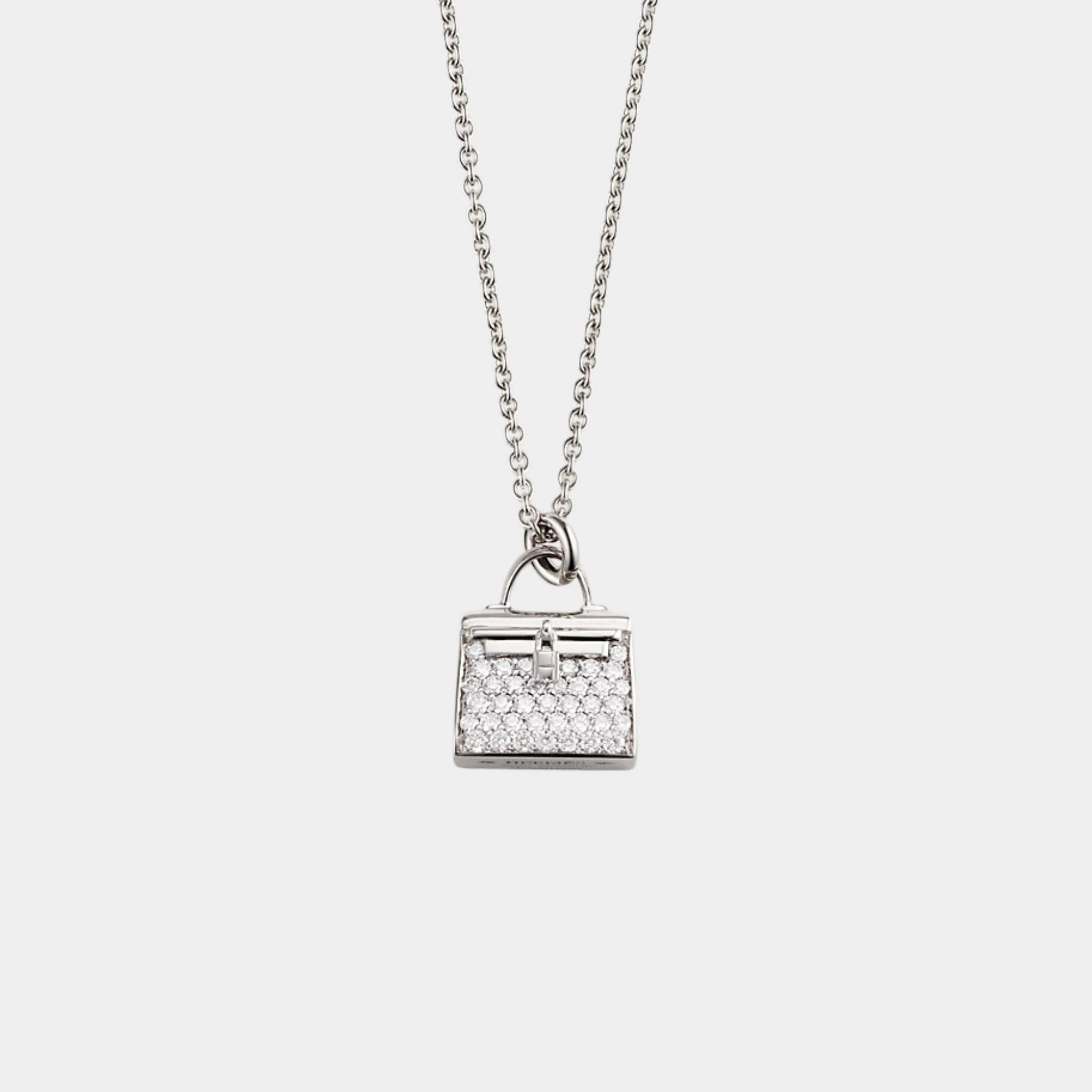 Kelly Amulets Pendant White Gold - Diamonds