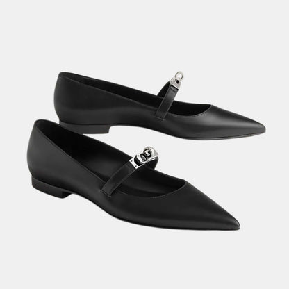 Kelly Ballerinas Calfskin