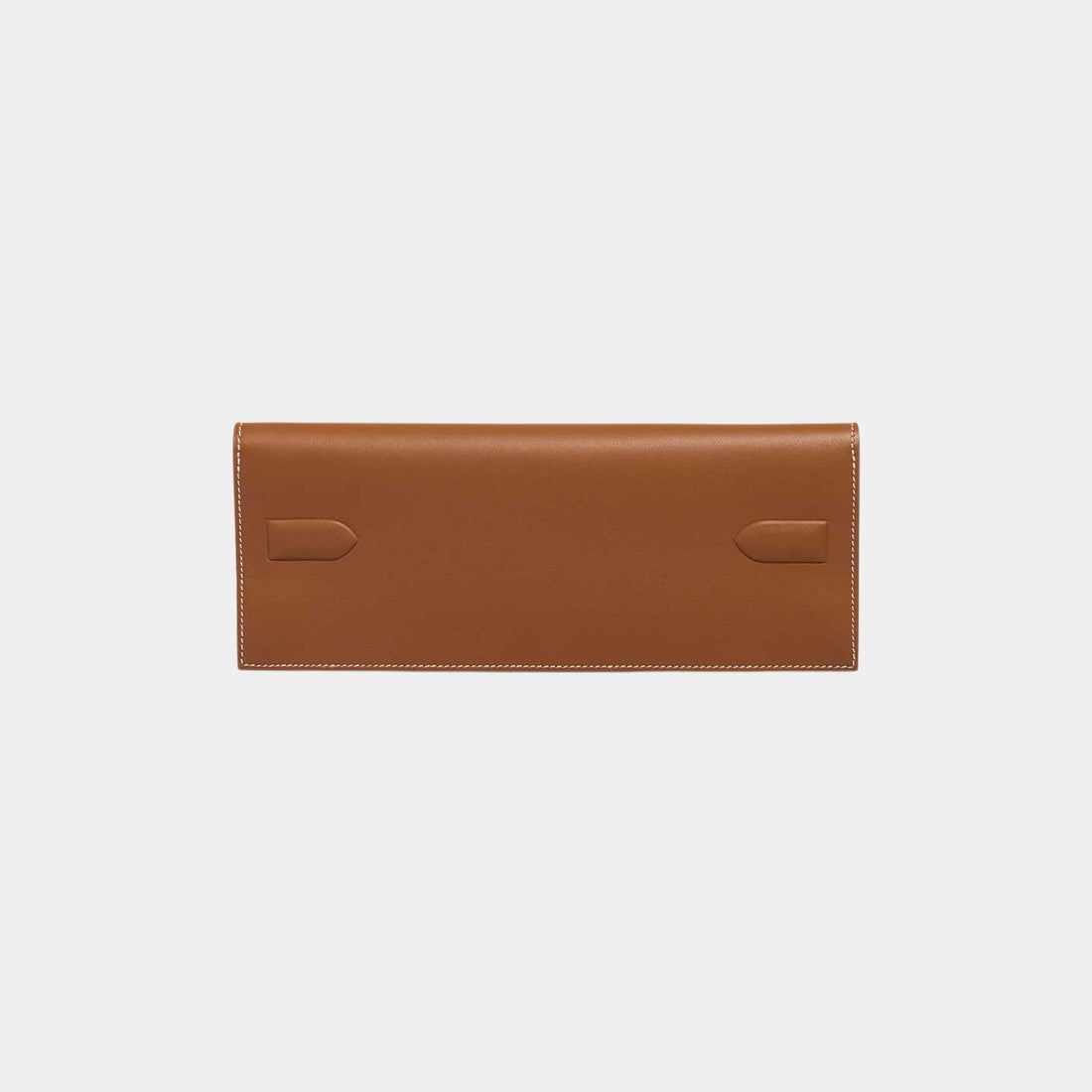 Kelly Cut Shadow Clutch Swift Gold