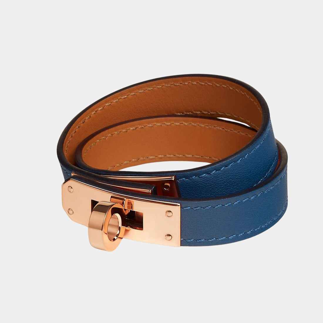 Kelly Double Tour Bracelet Swift Calfskin