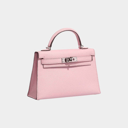 Kelly Mini Chevre Rose Sakura PHW