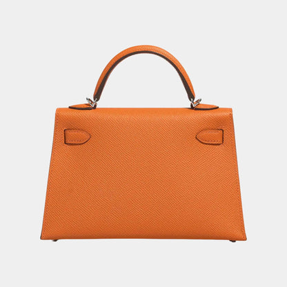 Kelly Mini Epsom Orange H