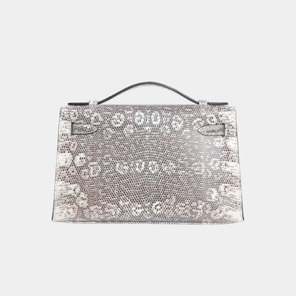 Kelly Pochette Lizard Ombre PHW