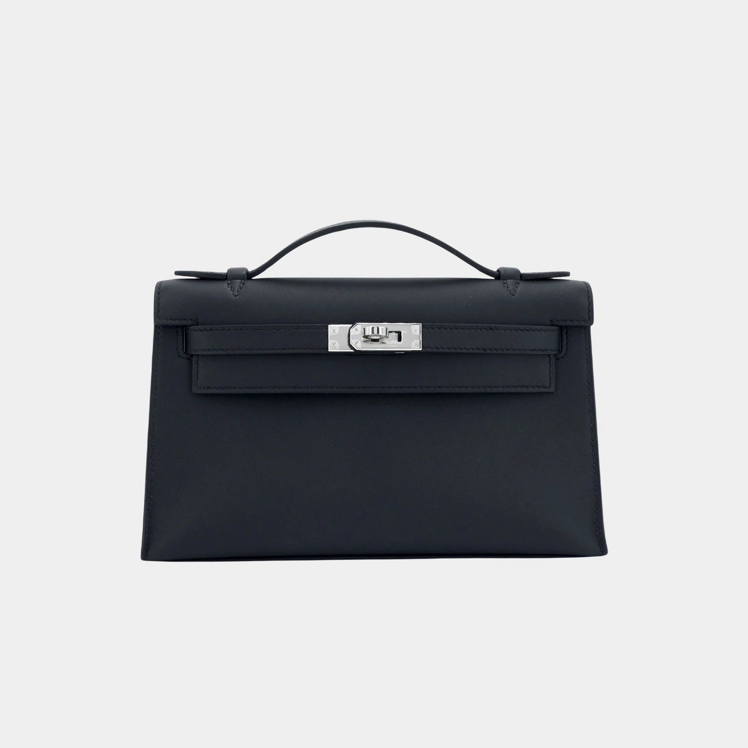 Kelly Pochette Swift Black PHW