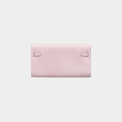 Kelly To Go Wallet Epsom Mauve Pale