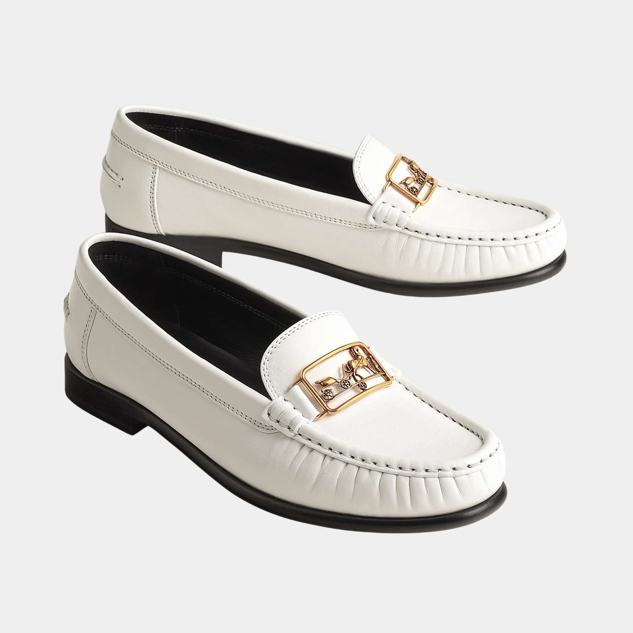 Kessy Loafers in Glazed Nappa
