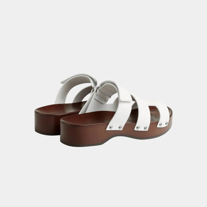Kos Clogs in Calfskin