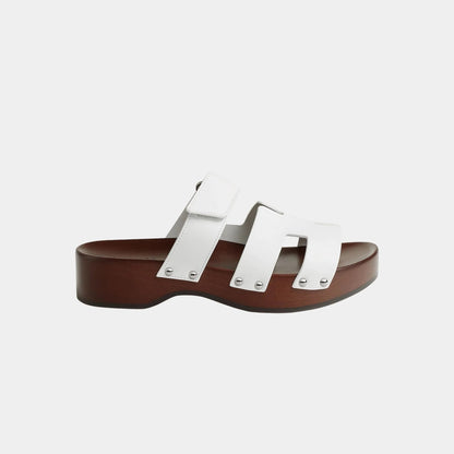 Kos Clogs in Calfskin