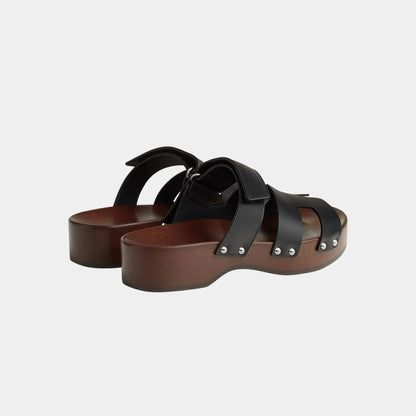 Kos Clogs in Calfskin