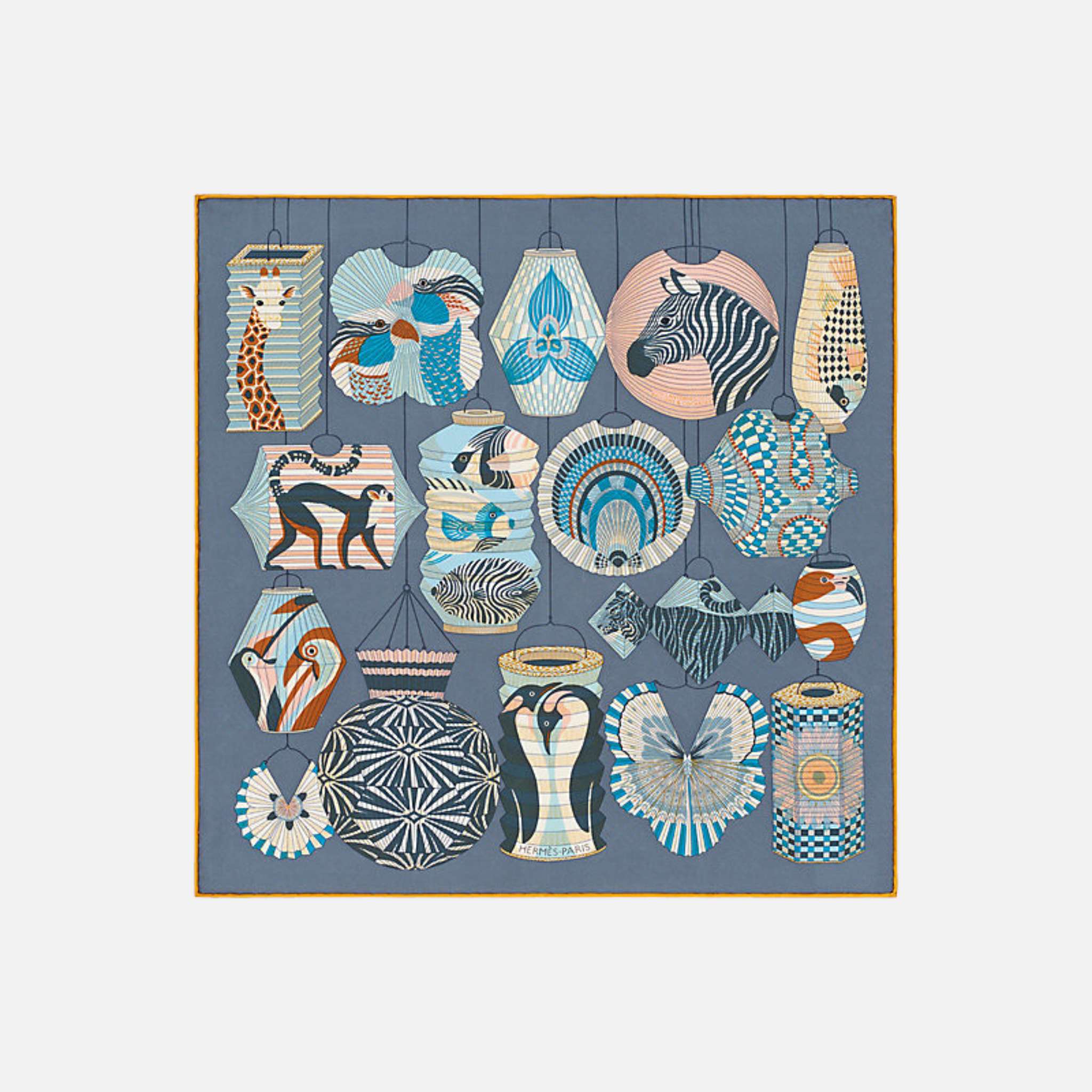 Lanternes Ballons Et Cocardes scarf 45