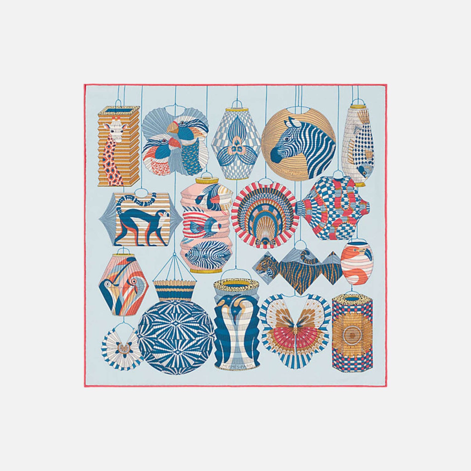 Lanternes Ballons Et Cocardes scarf 45