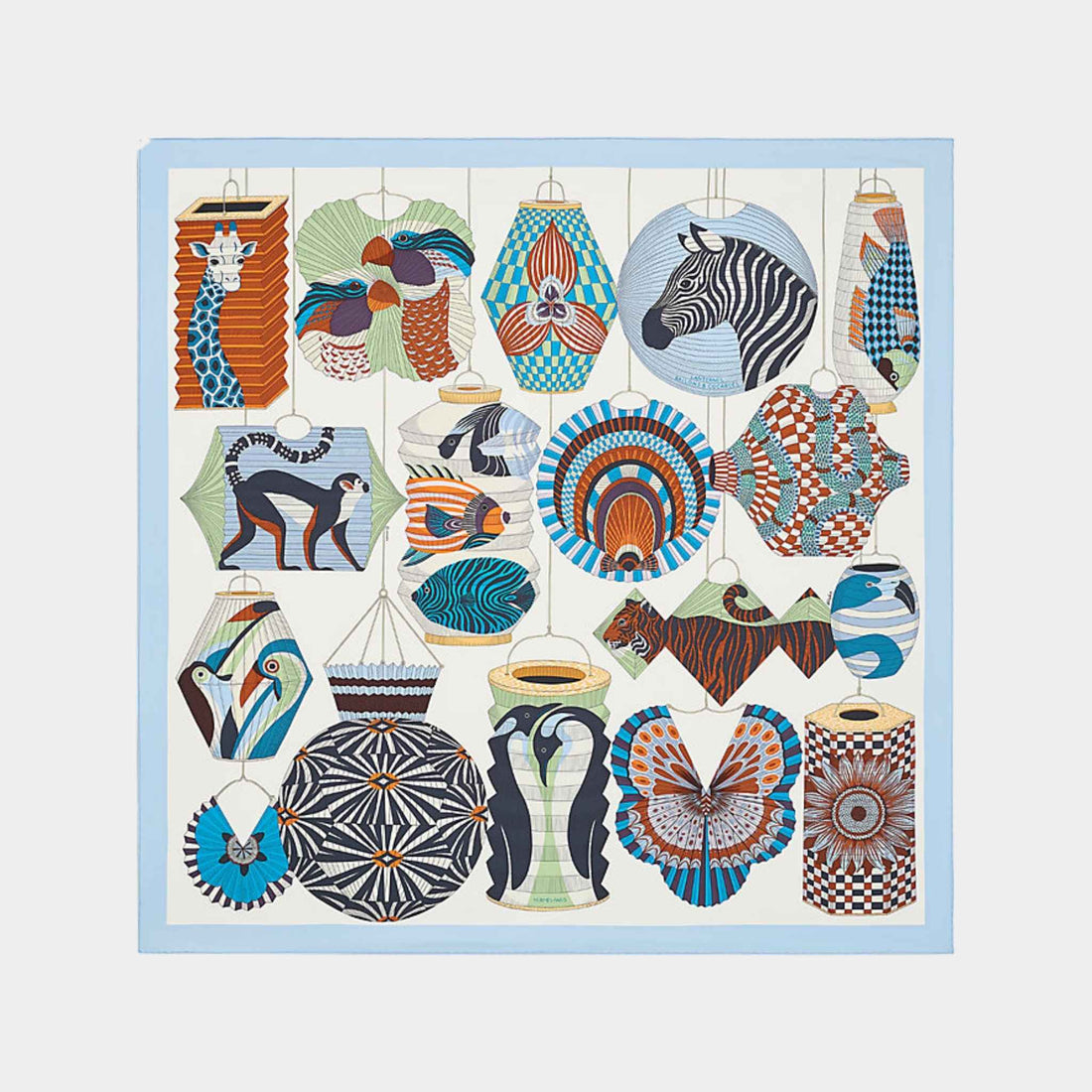 Lanternes, Ballons et Cocardes scarf 90