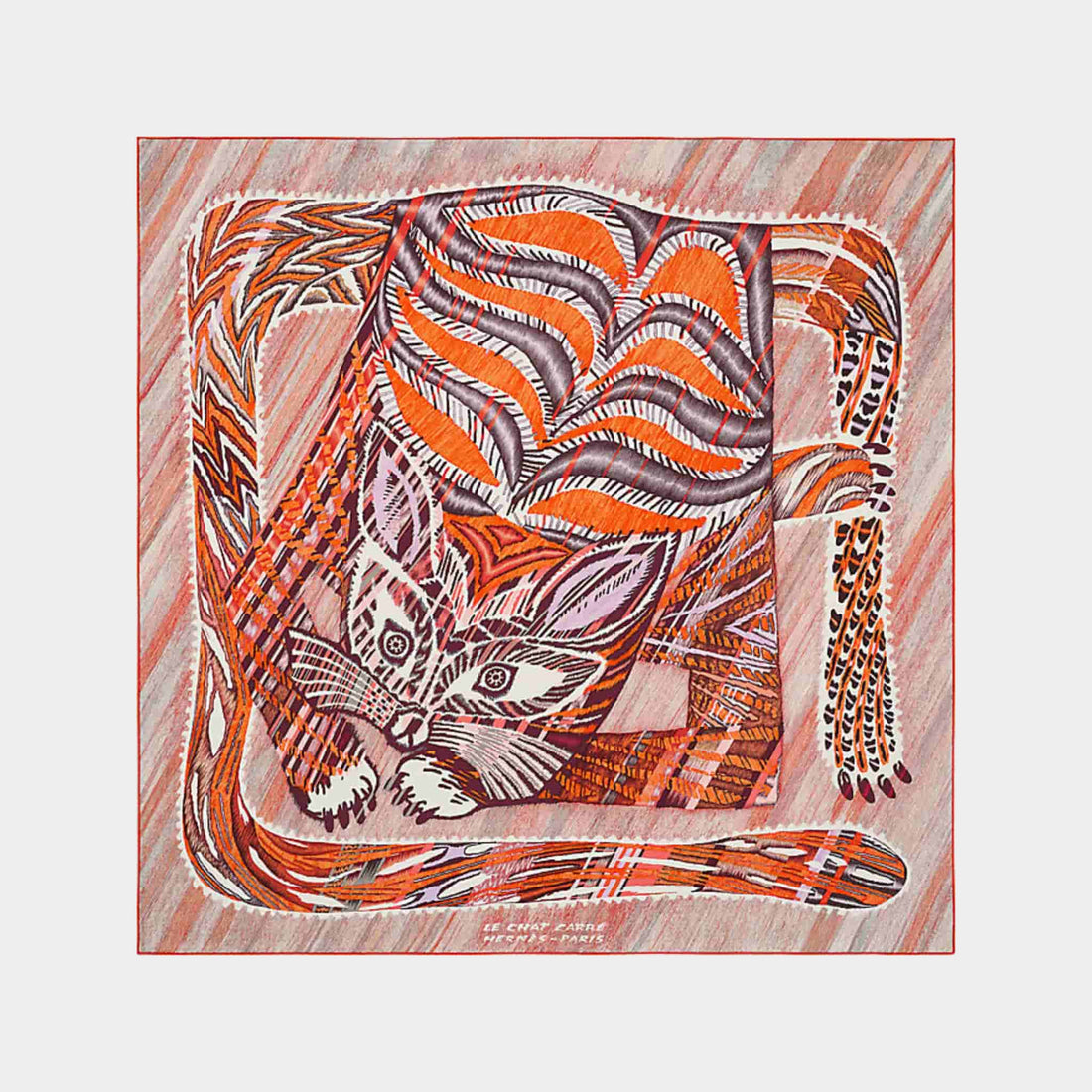 Le Chat Carre scarf 90