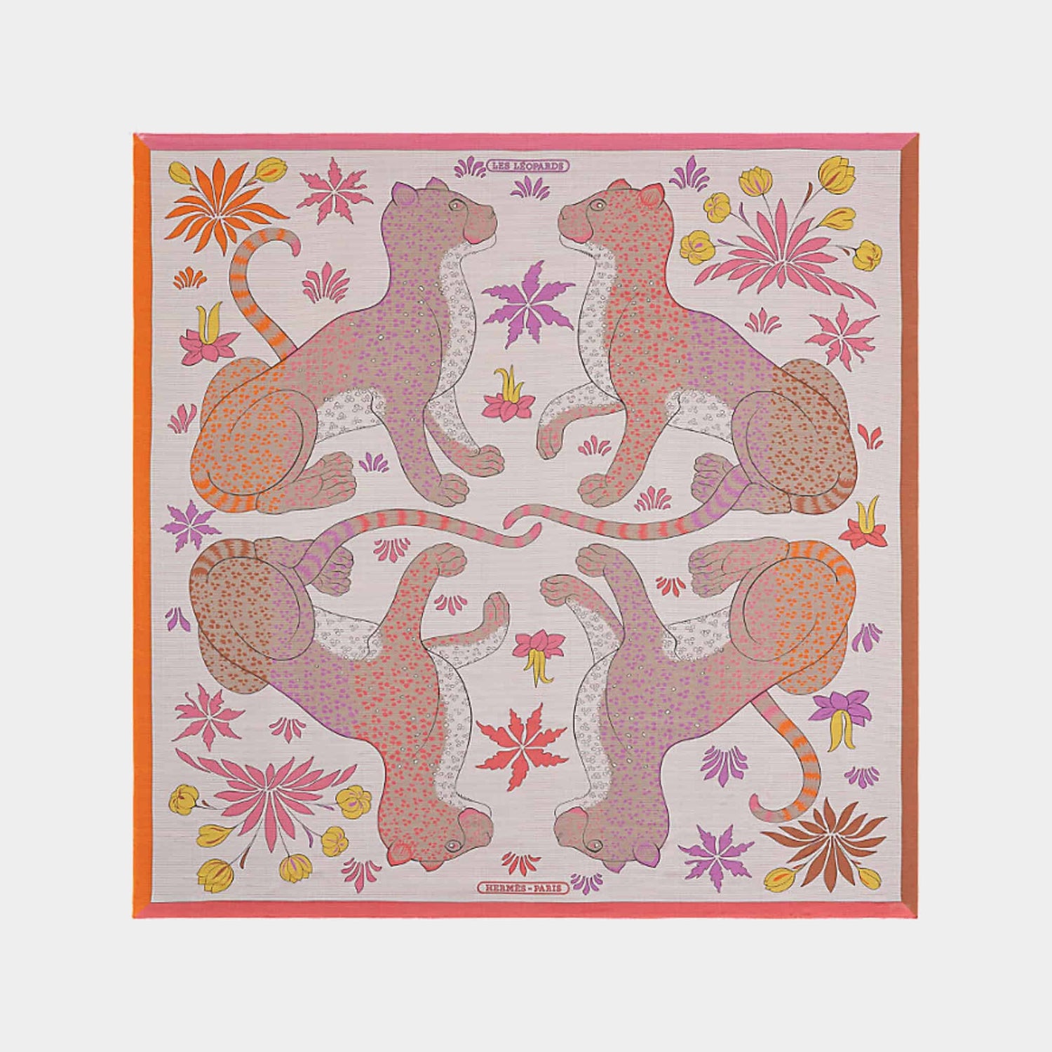 Les Leopards Scarf 140