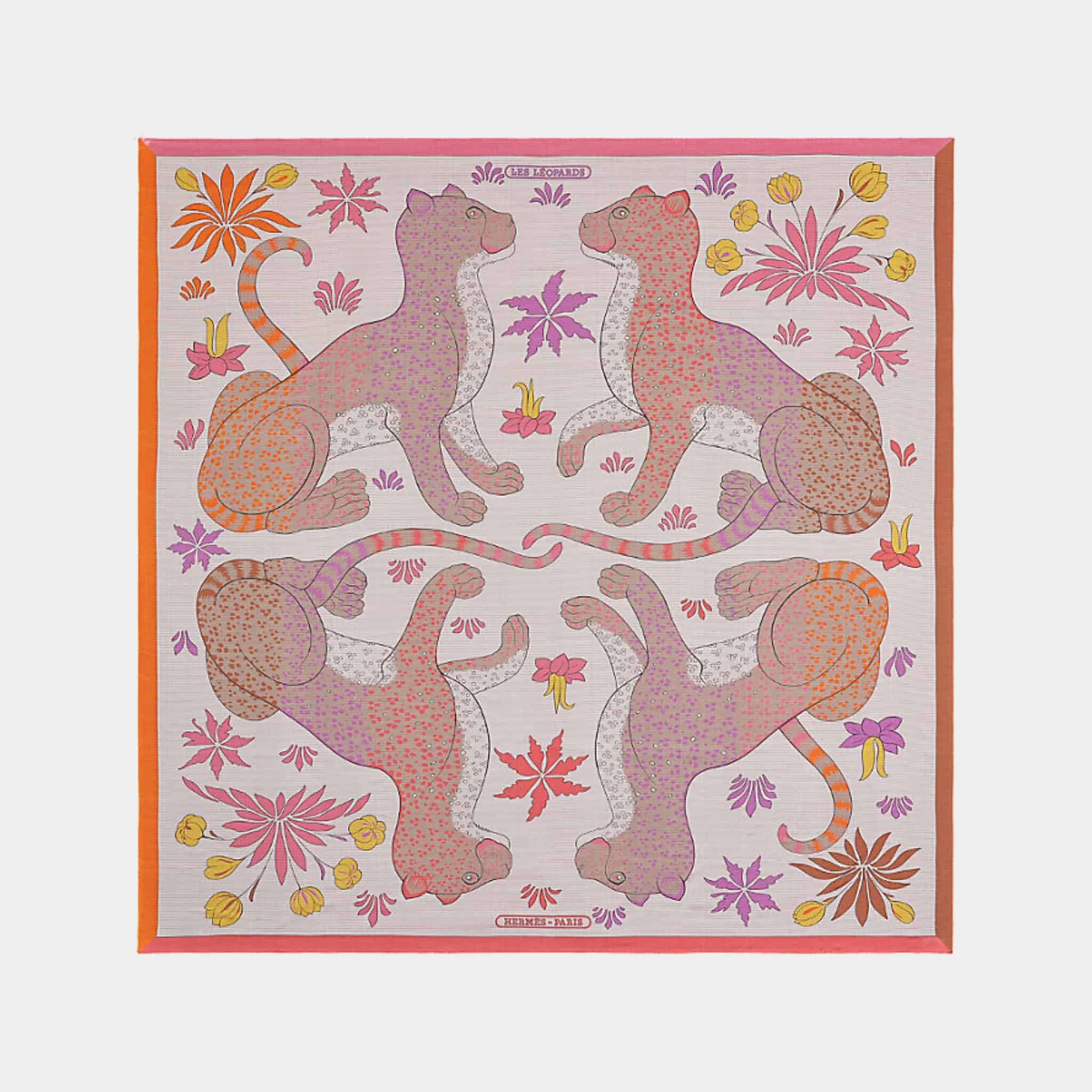 Les Leopards Scarf 140