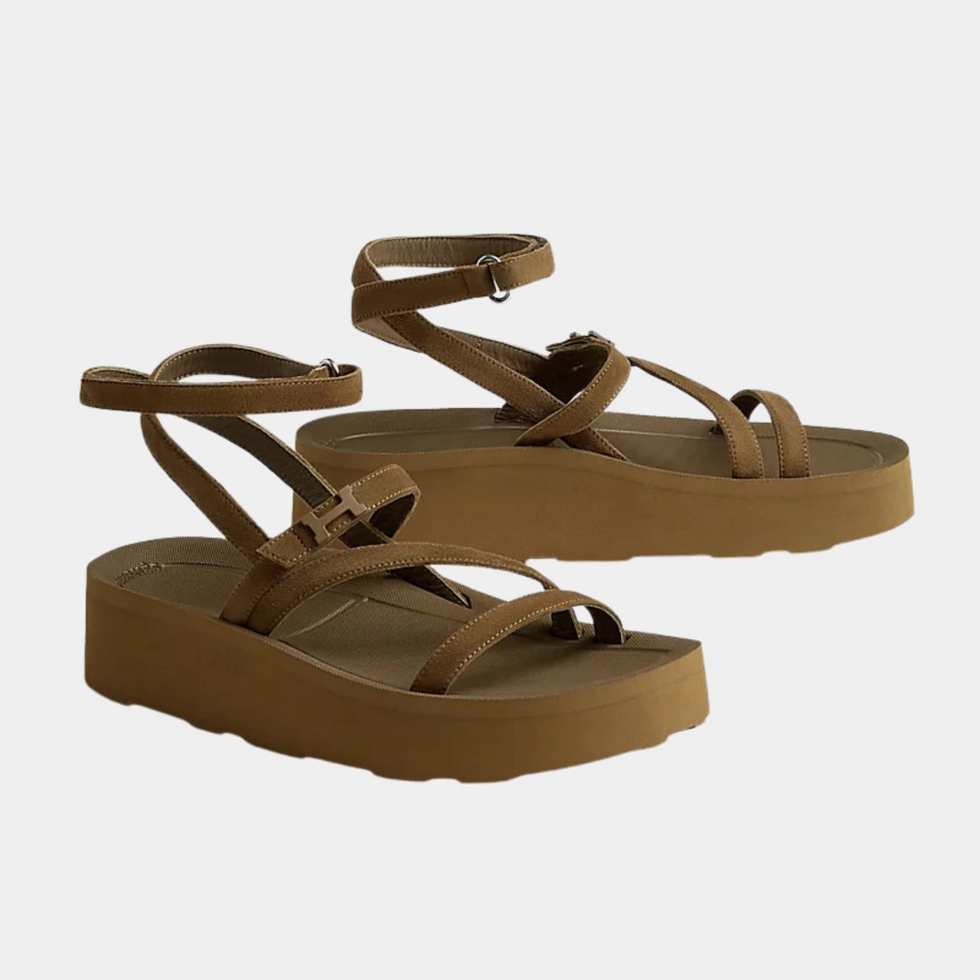 Liberte Sandal in Suede Goatskin