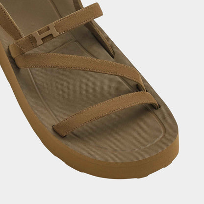 Liberte Sandal in Suede Goatskin