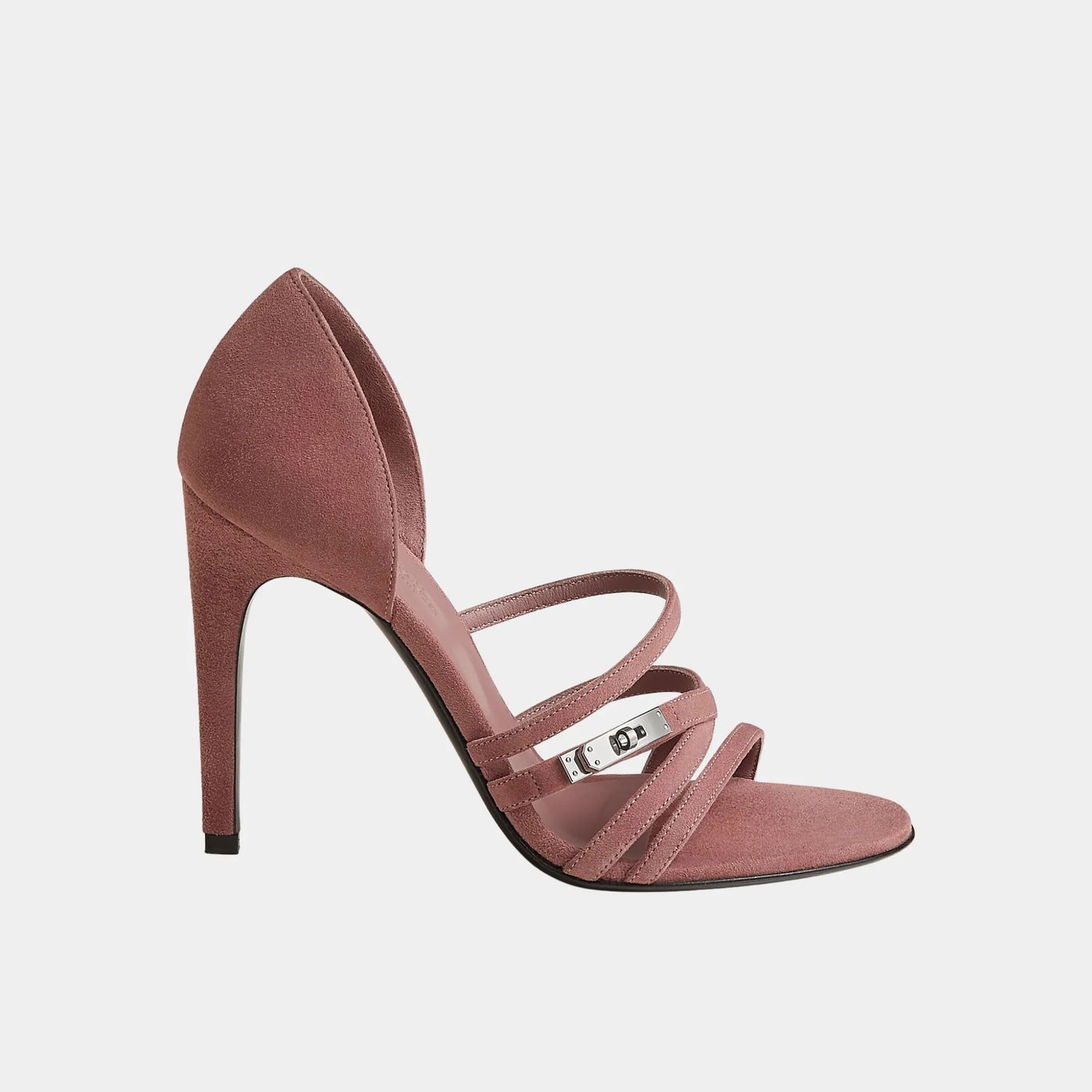 Lipstick 105 Sandal in Suede Goatskin