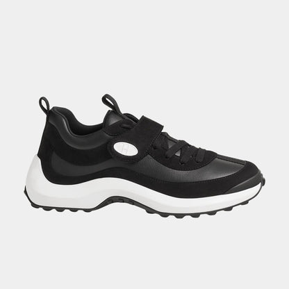 Loop Sneakers in Calfskin and Suede Goatskin