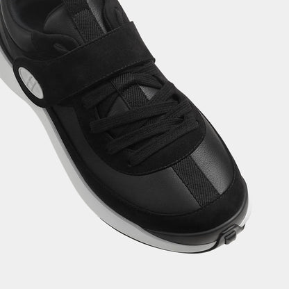 Loop Sneakers in Calfskin and Suede Goatskin