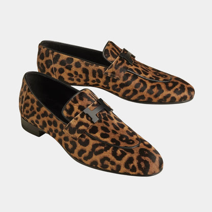 Paris Loafer in Moire Calfskin