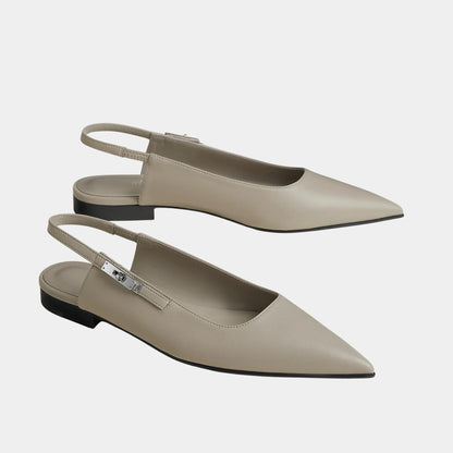 Lovely Slingbacks in Nappa Leather