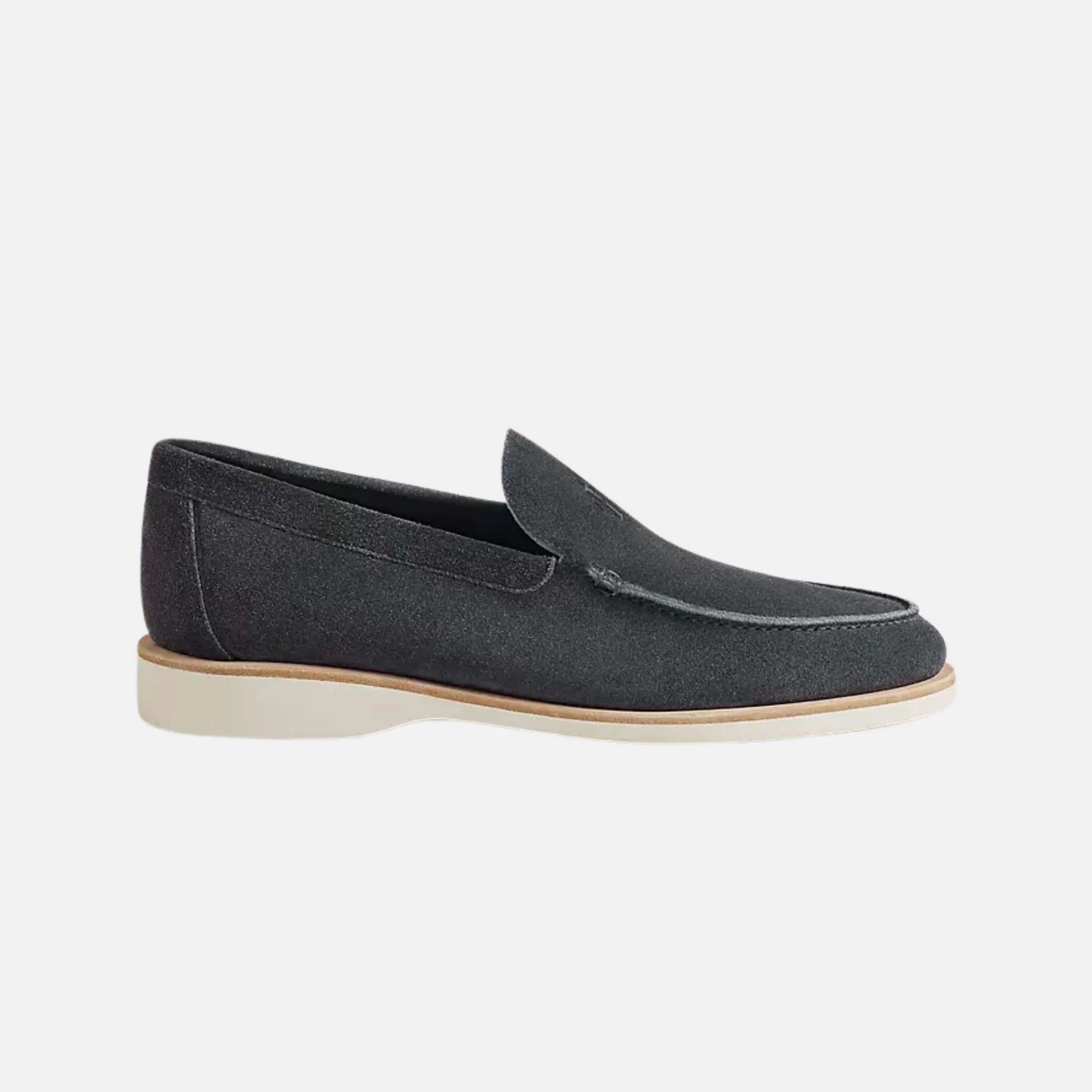 Hermes Low Loafer Suede Calfskin