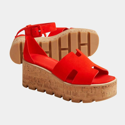 Luce 30 Sandals in Suede Goatskin