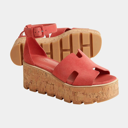 Luce 30 Sandals in Suede Goatskin