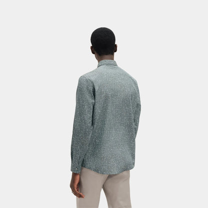 Meli-Mors Straight-body Shirt in Silk and Cotton