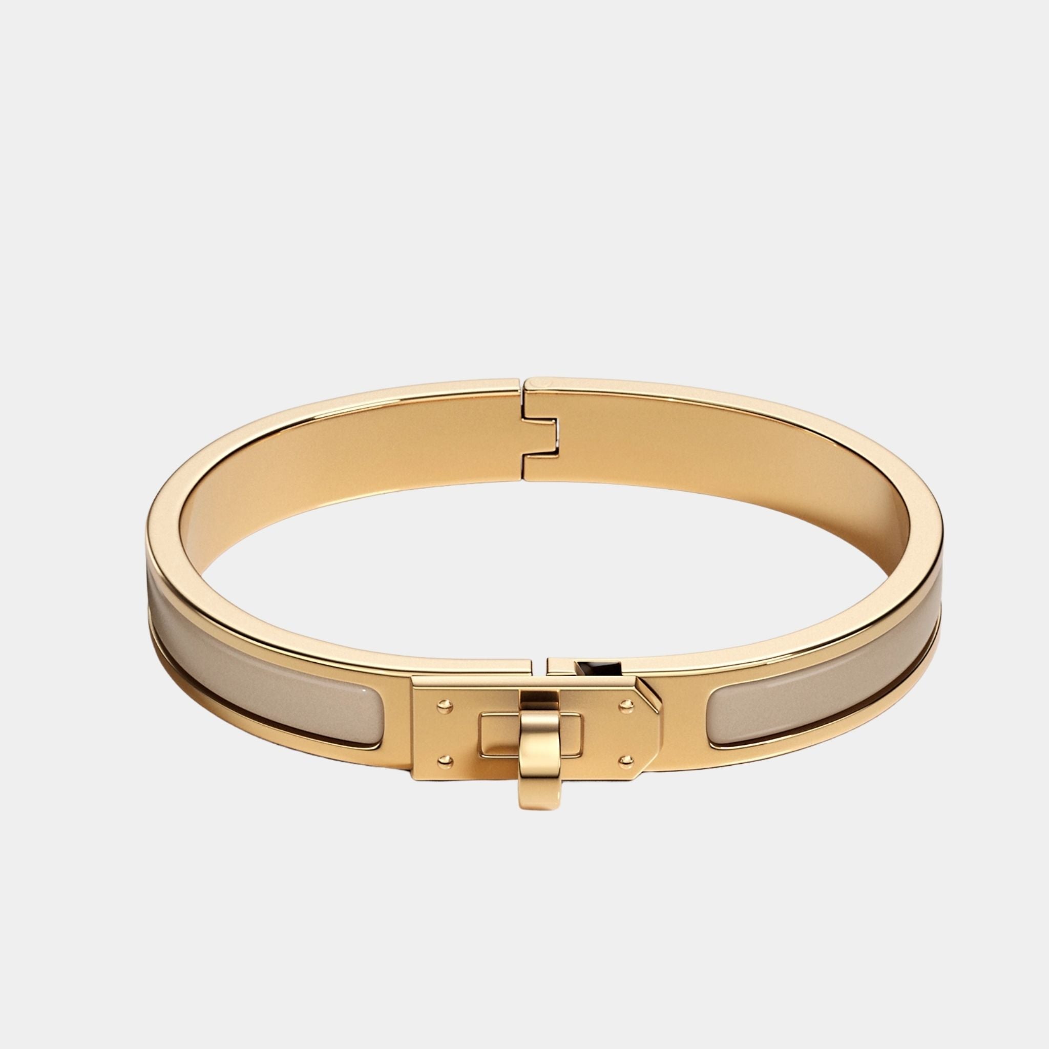 Mini Clic Kelly Bracelet Gold Plated