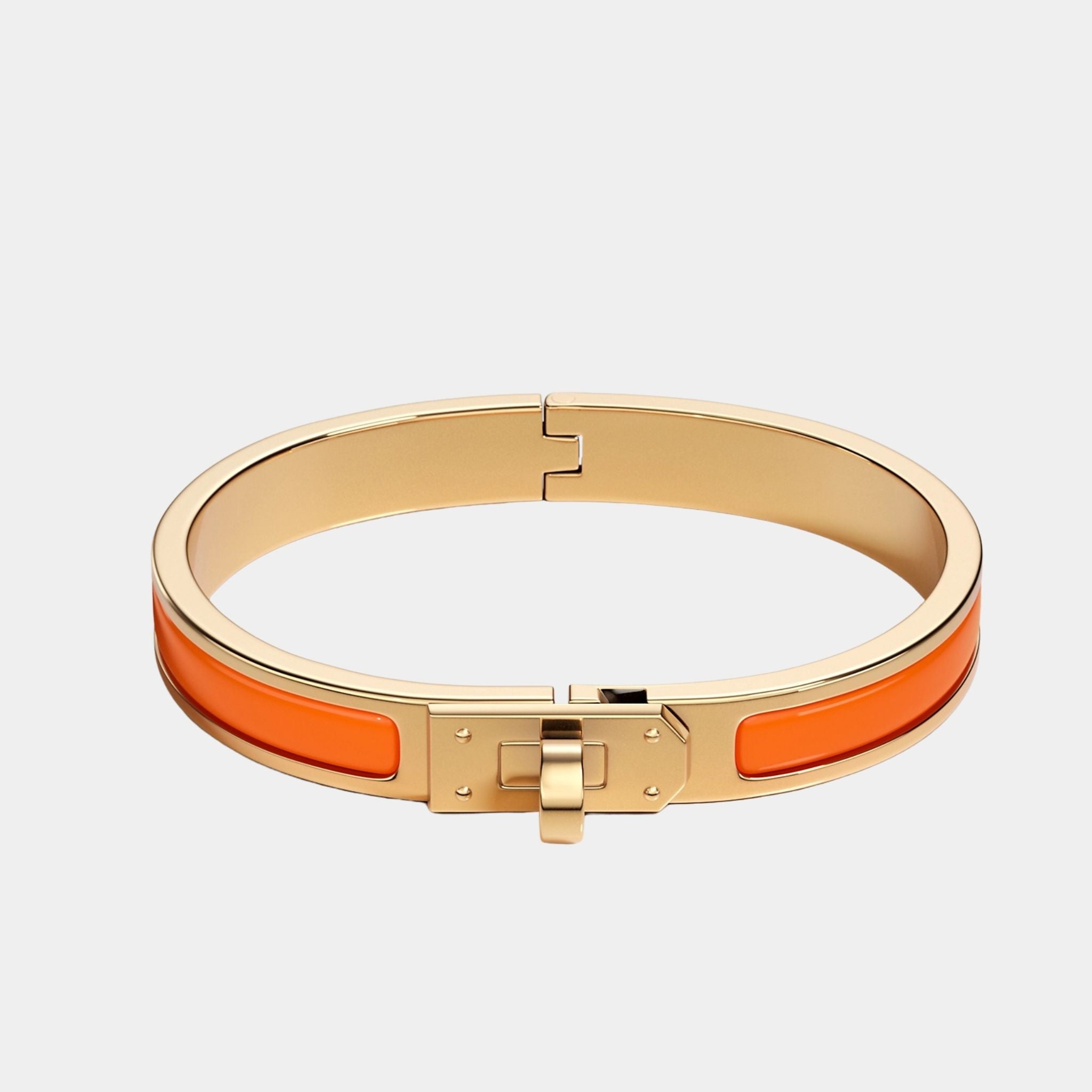Mini Clic Kelly Bracelet Gold Plated