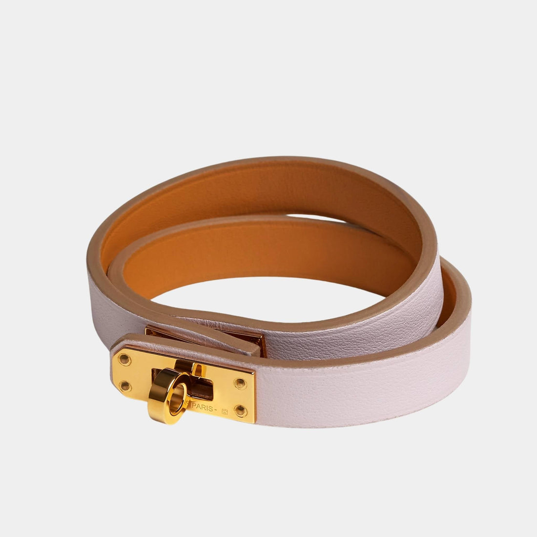 Mini Kelly Double Tour Bracelet Swift Calfskin
