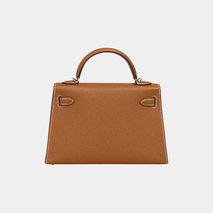 Mini Kelly Epsom Gold PHW