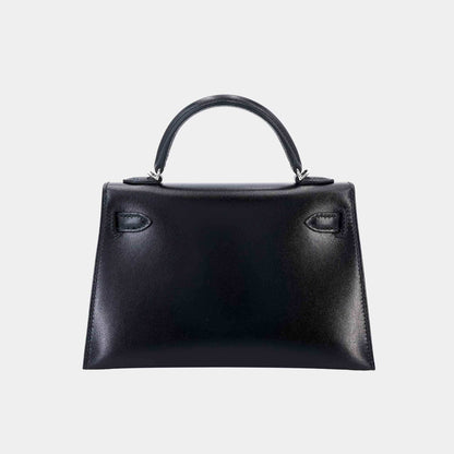 Mini Kelly II Box-Calf Black PHW