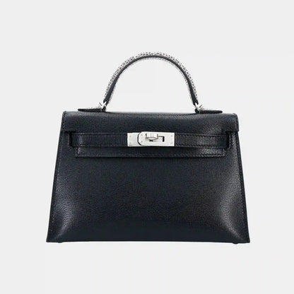 Mini Kelly II Chamkila-Lizard Black/Ombre PHW