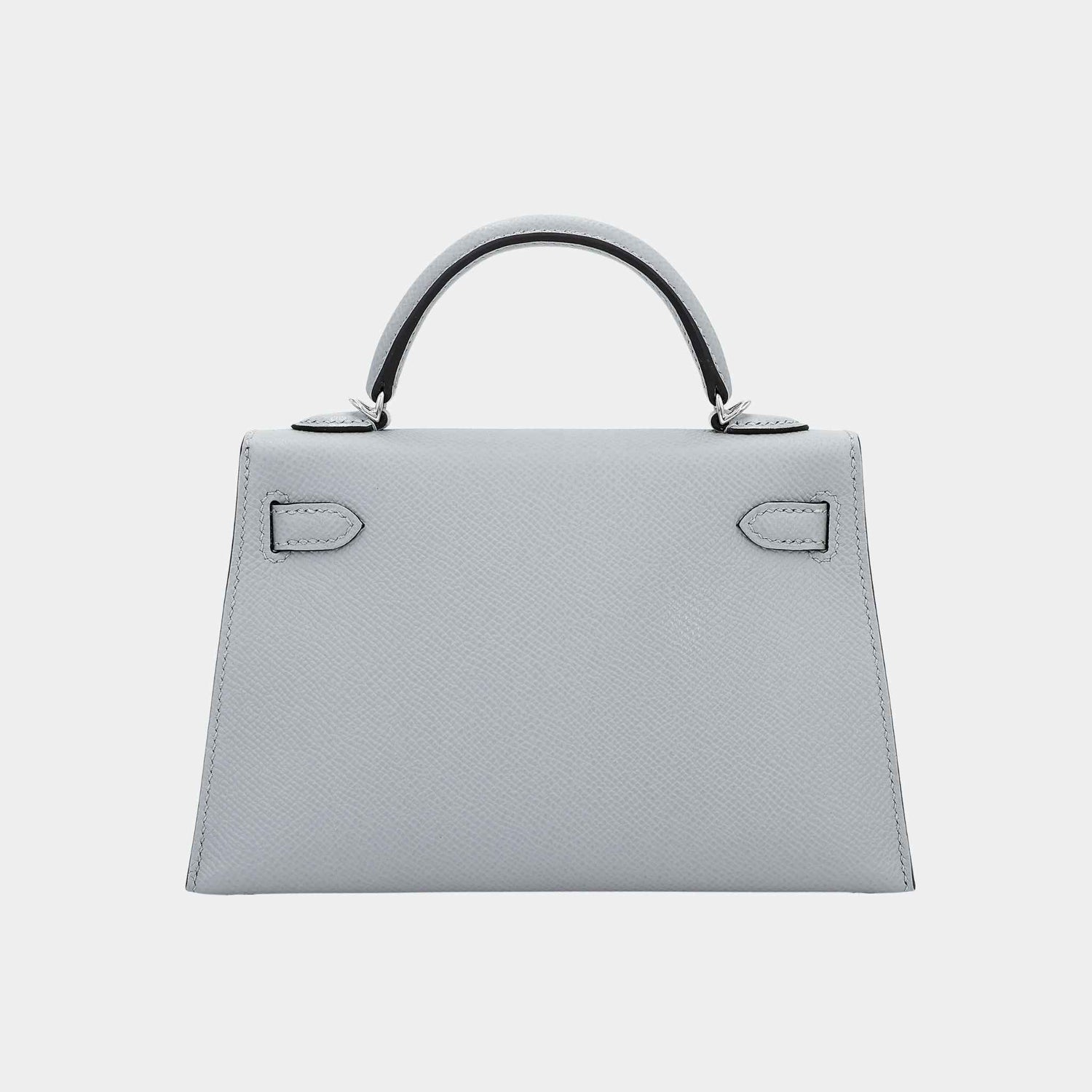 Mini Kelly II Epsom Bleu Glacier PHW