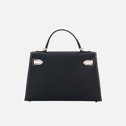 Mini Kelly II HSS Epsom Black/Craie PBHW