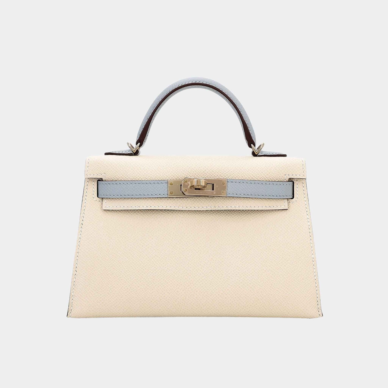 Mini Kelly II HSS Epsom Craie/Bleu Glacier PBHW