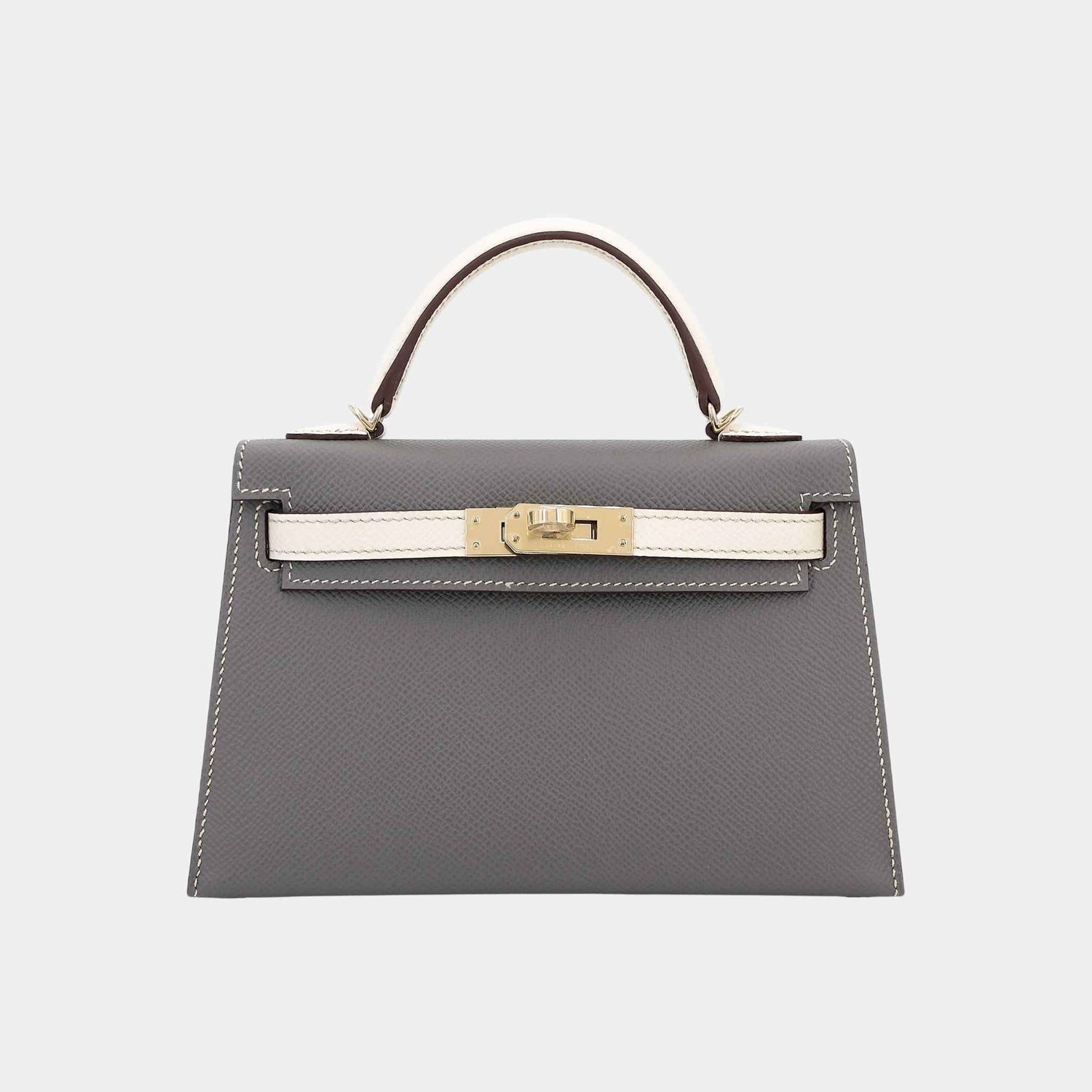 Mini Kelly II HSS Epsom Gris Meyer/Craie PBHW