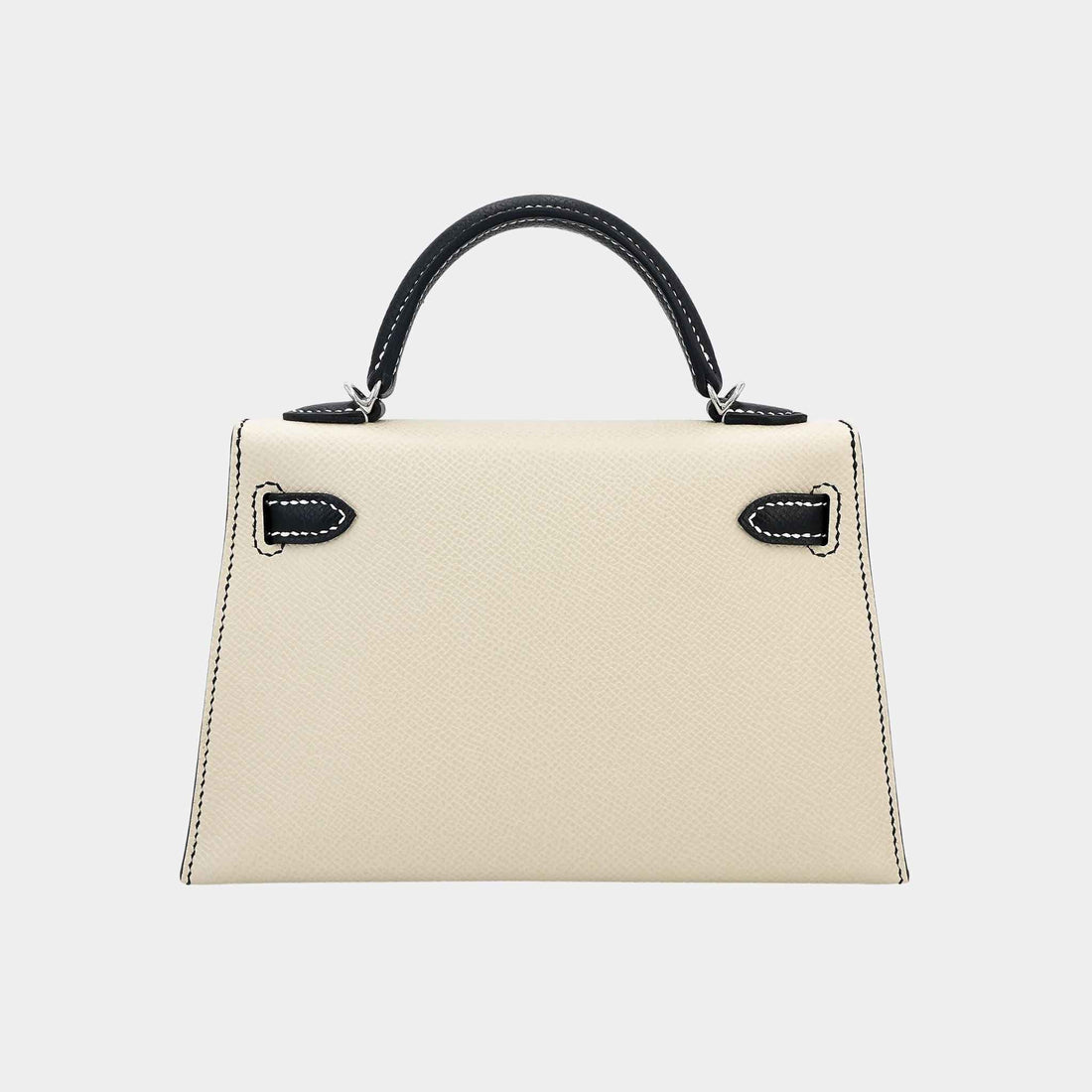 Mini Kelly II HSS Epsom Nata/Black PHW